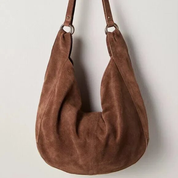 Roma Suede Tote Bag - Picture 4 of 11